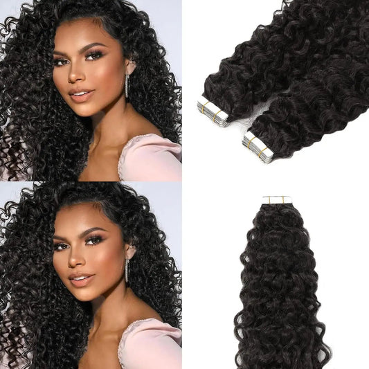 Tape in - Kinky curly 3a/3b