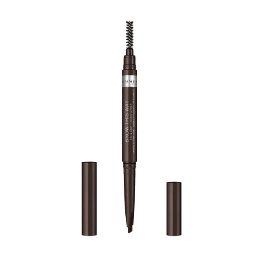 RIMMEL LONDON Brow This Way Fix & Sculpt Eyebrow Definer-Dark Brown